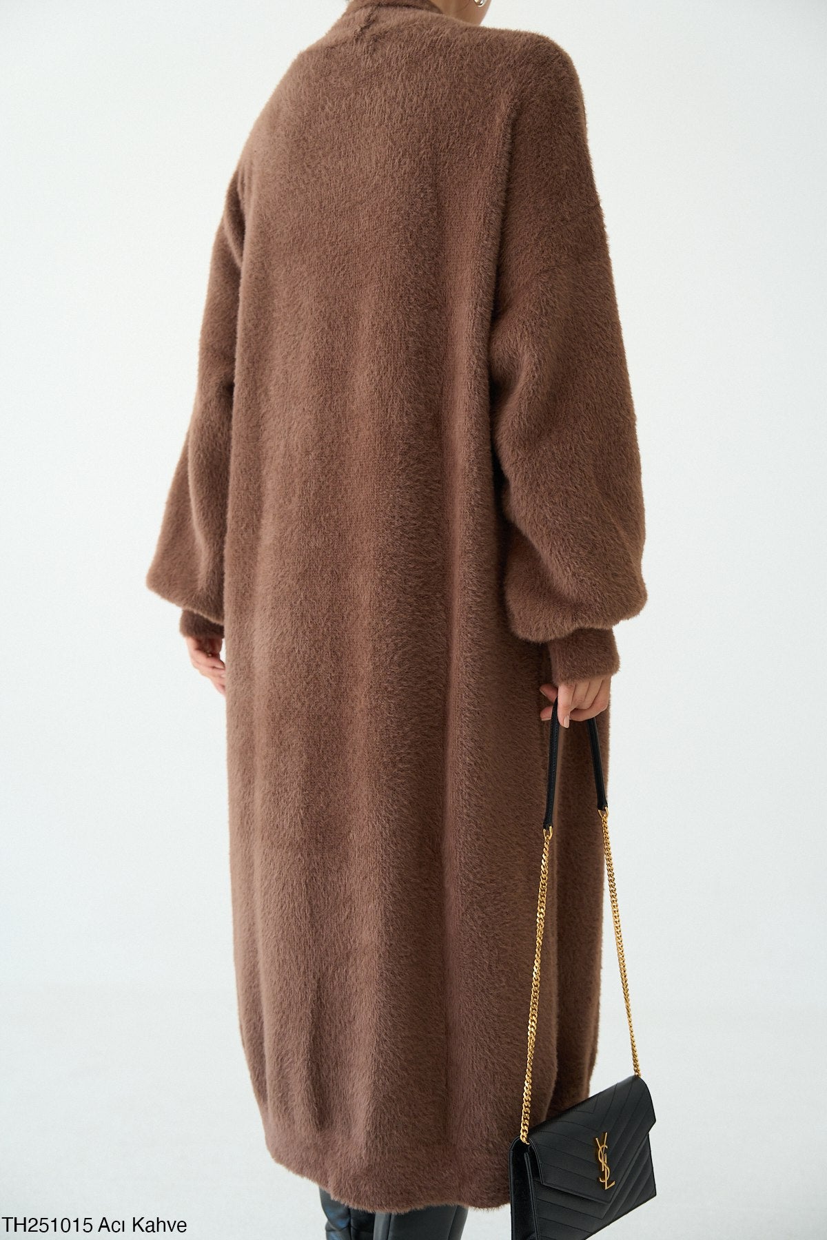 Cardigan Long Ouvert Élégant