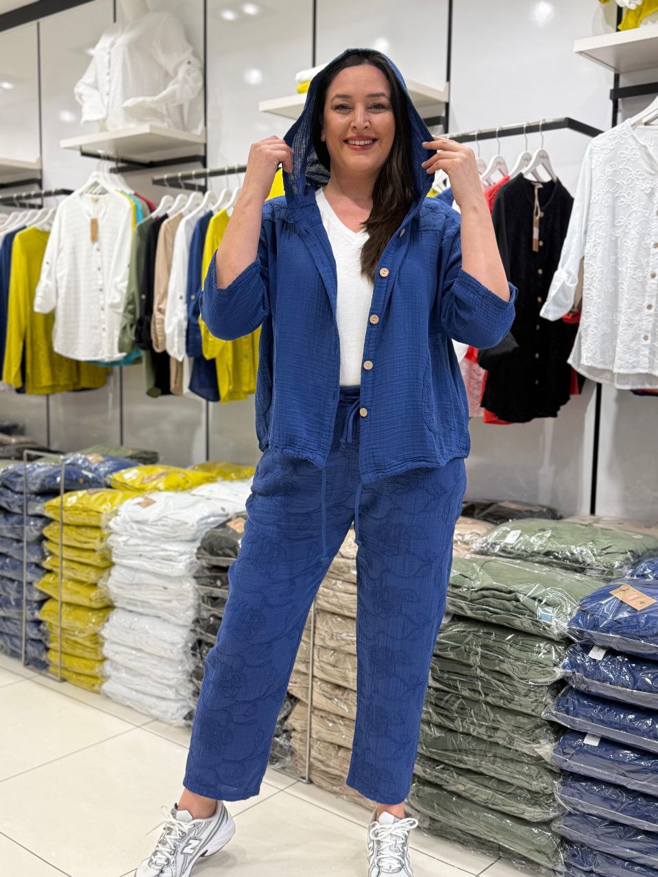 Gala Ensemble 2 Pièces 100% Coton Veste Capuche Zippée + Pantalon Poches Confort